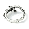 Snake Alloy Finger Rings RJEW-K275-89AS-3