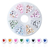 320Pcs 8 Colors Opaque Acrylic Beads FIND-FS0002-84-1