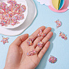 24Pcs 6 Styles Resin Pendants RESI-TA0003-27-6