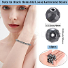 60Pcs Non-magnetic Synthetic Hematite Beads G-BBC0001-54-2