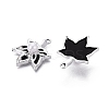 Alloy with ABS Imitation Pearl & Crystal Rhinestone & Acrylic Pendants PALLOY-Q466-04P-04-2