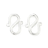 Brass S-Hook Clasps KK-H532-07B-S-1