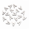 Tarnish Resistant 304 Stainless Steel Letter Charms STAS-O072-A-2
