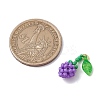 Glass Seed Beaded Rose Pendants PALLOY-MZ00627-3