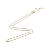 304 Stainless Steel Cable Chains Necklace for Men Women NJEW-N050-A04-G15-3
