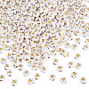 500Pcs Plating Acrylic Beads PACR-TADJ0001-01A-1