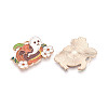 Halloween Theme Alloy and Enamel Pendants PALLOY-T093-04-2