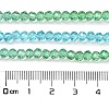 Transparent Painted Glass Beads Strands LS-DGLA-A034-T3mm-A17-3