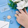 DIY Dagger Charm Cuff Ring Making Kit DIY-UN0003-66-2