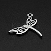 Non-Tarnish 201 Stainless Steel Pendants STAS-N090-LA004-1-2