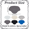 6 Bags 6 Colors Cloth Shoe Heel Repair Patch AJEW-DR0001-95-2