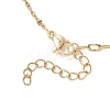 304 Stainless Steel Cable Chain Satellite Chain Bracelet Making AJEW-JB01515-02-4