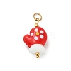 Christmas Handmade Lampwork Pendants LS-STAS-C147-03C-1