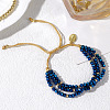 Bohemian Style Brass Charm Bracelets KL4683-4-1