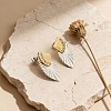 304 Stainless Steel Rhinestone Stud Earrings for Women WG5D728-01-2