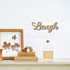 Laser Cut Unfinished Basswood Wall Decoration WOOD-WH0113-088-7