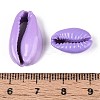 Baking Paint Cowrie Shell Beads SSHEL-M023-01A-3
