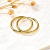 304 Stainless Steel Hoop Earrings for Women EJEW-M068-15G-G-2