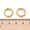 SHEGRACE Brass Spring Gate Rings XGR0009G-10G-3