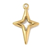 Ion Plating(IP) 304 Stainless Steel Pendants X-STAS-Q334-55G-1