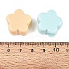 Opaque Acrylic European Beads OACR-Q203-12-3