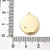 Brass Micro Pave Cubic Zirconia Pendants KK-Q035-16A-G-3