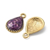 Ion Plating(IP) 304 Stainless Steel Pendants STAS-R008-04G-03-2