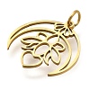 304 Stainless Steel Pendants STAS-Z119-12G-2