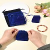 30Pcs Rectangle Velvet Pouches TP-FS0001-02C-10