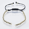 Nylon Thread Cord Bracelet Making BJEW-F304-01G-1