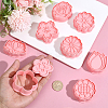 Valentine's Day PP Plastic Cookie Cutters DIY-HY0003-56A-3
