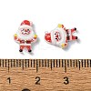 Colorful Christmas Series Resin Cabochons CRES-Q006-02J-3
