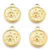 Ion Plating(IP) 201 Stainless Steel Pendants X-STAS-N098-182LG-2