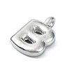 Anti-Tarnish 304 Stainless Steel Pendants Ion Plating(IP) STAS-U033-02P-B-2