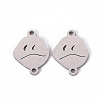 Non-Tarnish 201 Stainless Steel Link Connectors X-STAS-S110-088P-1