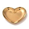 Heart 430 Stainless Steel Jewelry Display Plate STAS-P289-02G-1