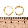 Brass Huggie Hoop Earrings EJEW-G465-01G-5