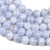 Natural Blue Lace Agate Beads Strands G-D106-A01-10mm-4