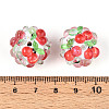 Fruit Round Resin Beads RESI-T059-03F-3