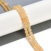 Natural Yellow Calcite Beads Strands G-B125-D01-01-2