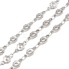 304 Stainless Steel Flower Link Chains CHS-Z009-02P-1