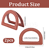 D Ring PU Leather Bag Handles FIND-WH20016-11A-2