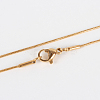 304 Stainless Steel Snake Chain Necklace Making STAS-P045-11G-1