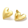 Ion Plating(IP) 304 Stainless Steel Stud Earrings EJEW-K268-06G-2