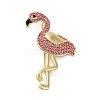 Animal Alloy Rhinestone Brooches for Clothes JEWB-C046-04B-LG-2