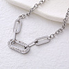 European Style Stainless Steel Chain Bracelets VB6385-4