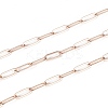Ion Plating(IP) 304 Stainless Steel Paperclip Chains STAS-K209-07RG-1