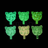 Luminous & Frosted Transparent Resin Cabochons X-RESI-T026-07M-3
