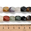 Natural Mixed Gemstone Beads Strands G-C220-B01-9x11mm-6