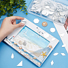 210Pcs 7 Styles Glass Mirror Mosaic Tiles DIY-OC0011-76-3